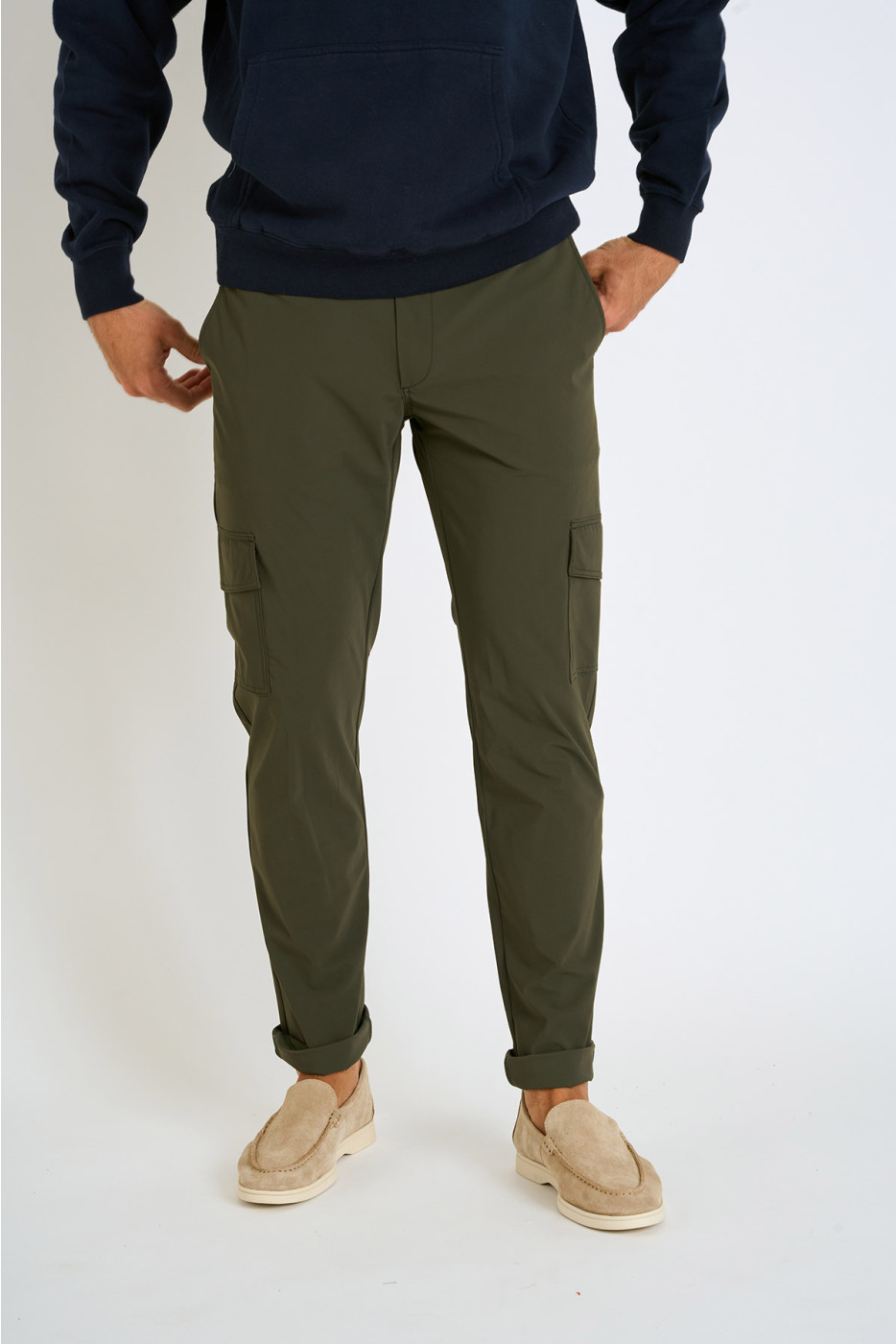 Pantalon kaki stretch CONOR LESCADA - 5