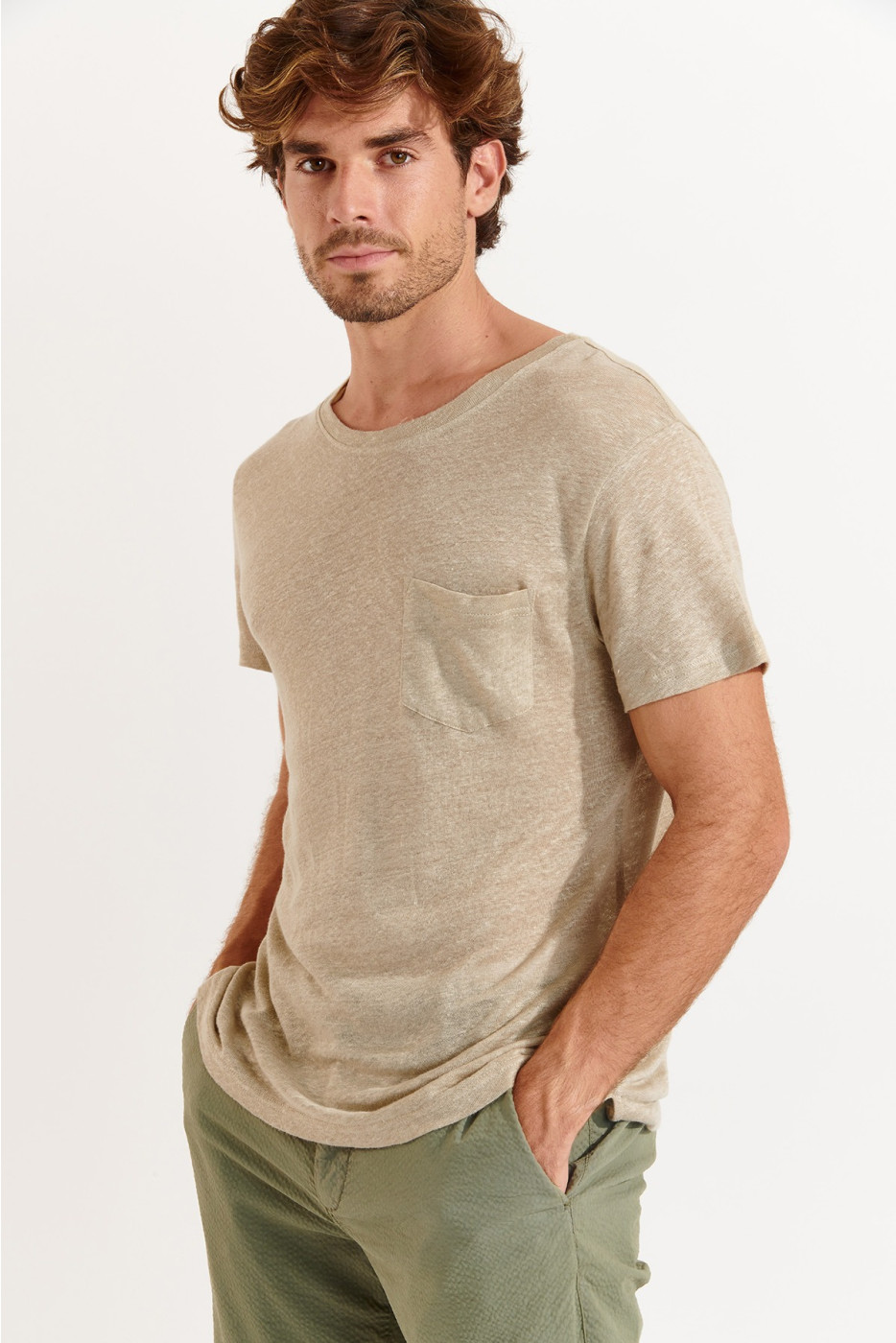 Tshirt Beige Cyril Lin - 2