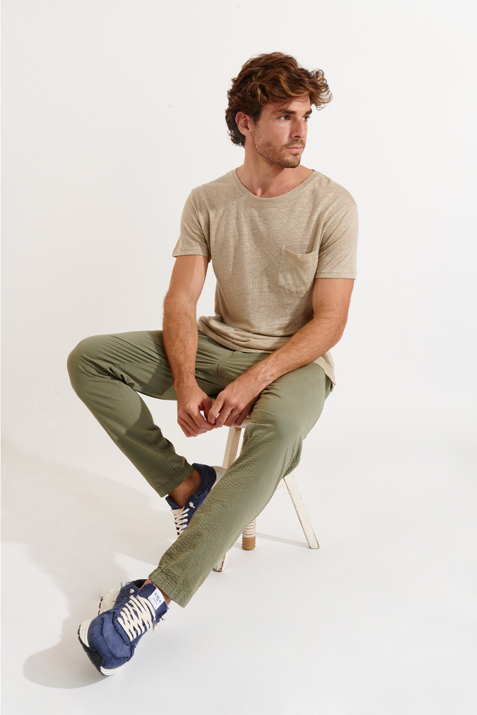 Tshirt Beige Cyril Lin - 6