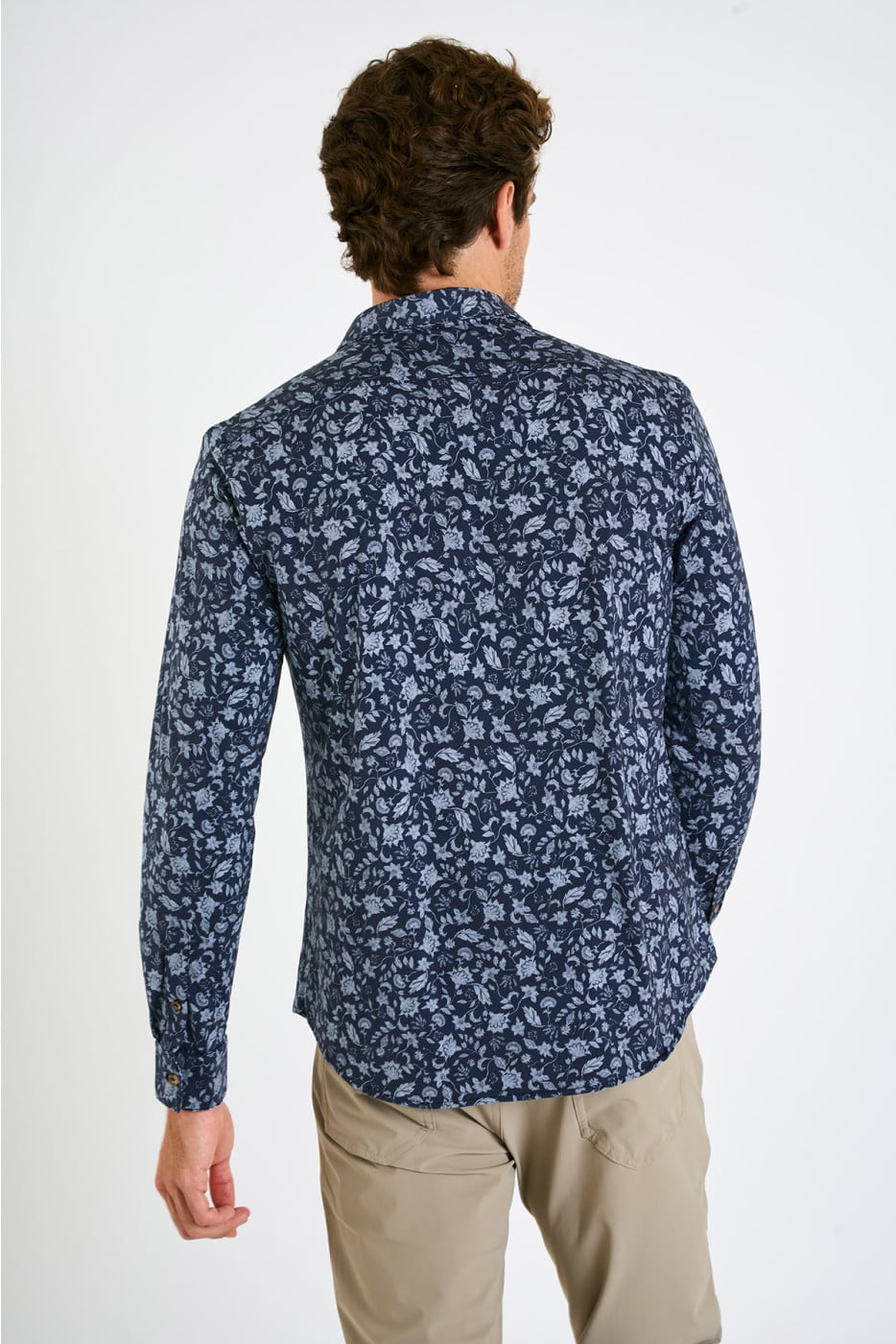 Chemise bleu marine homme ALAIN RIALTO