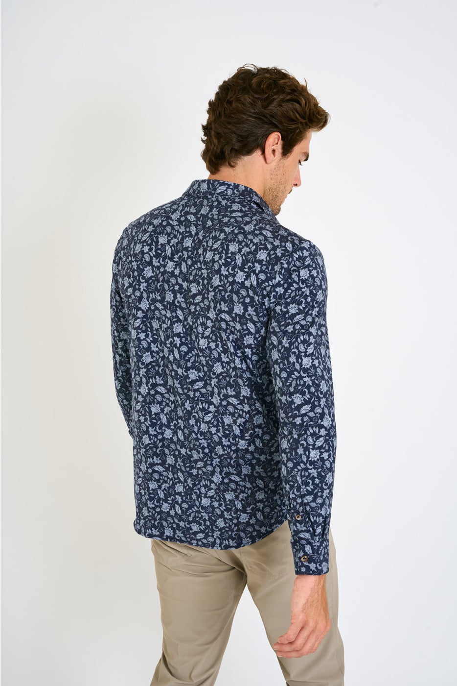 Chemise bleu marine homme ALAIN RIALTO