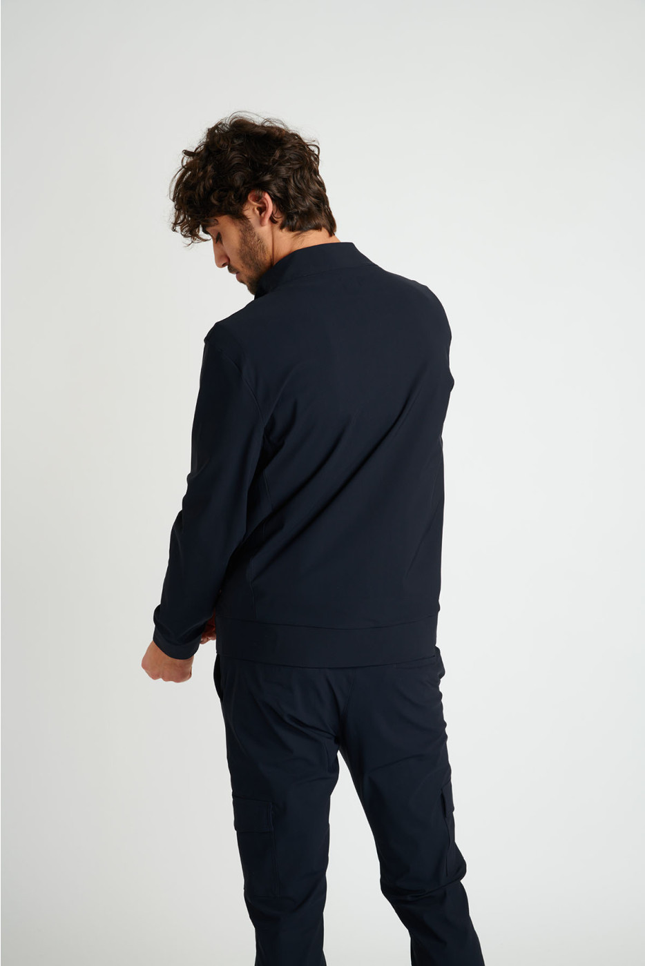Veste zippée bleue marine LUC EVOLUTION - 2