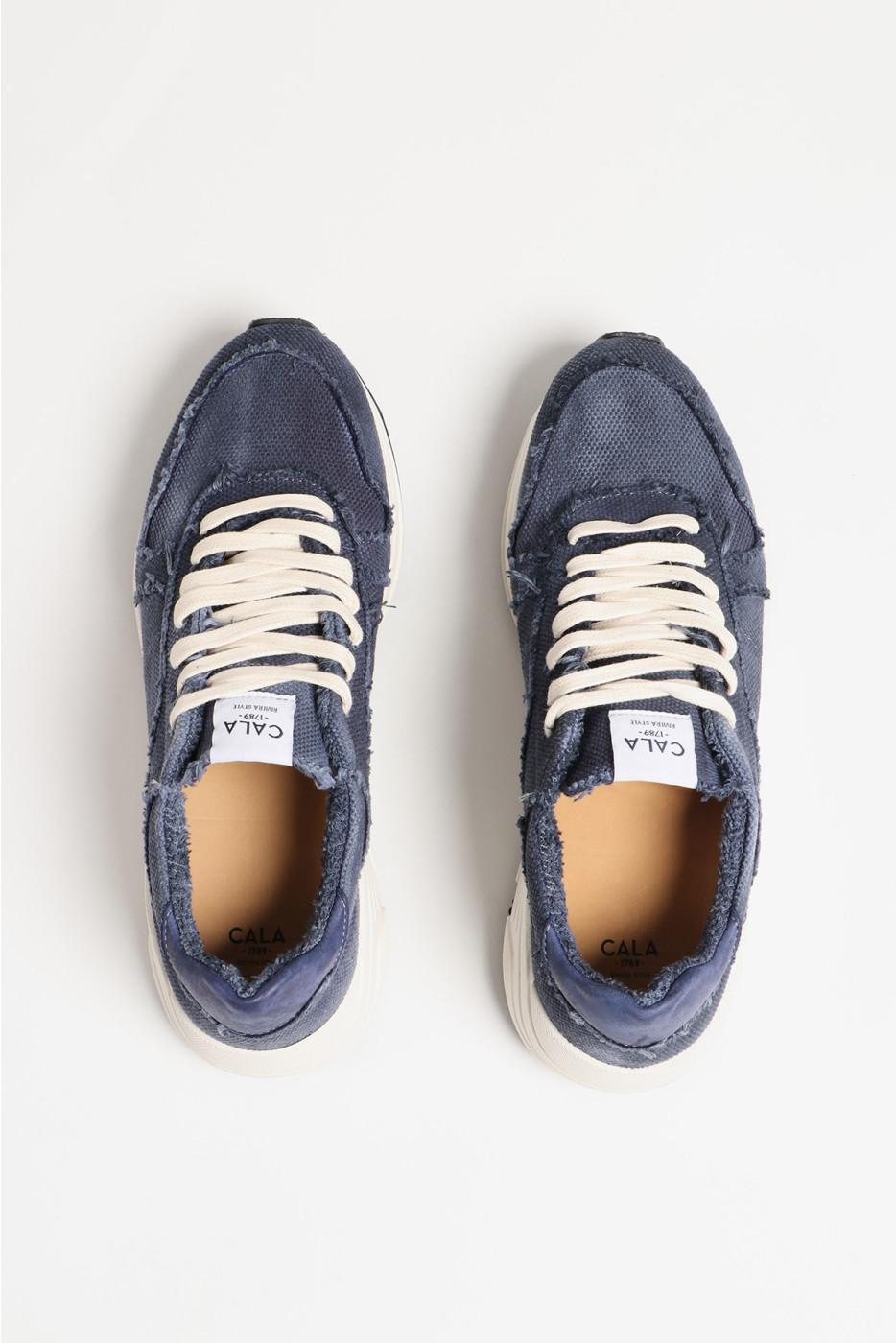 Sneakers bleu marine NINO AVELLINO - 3