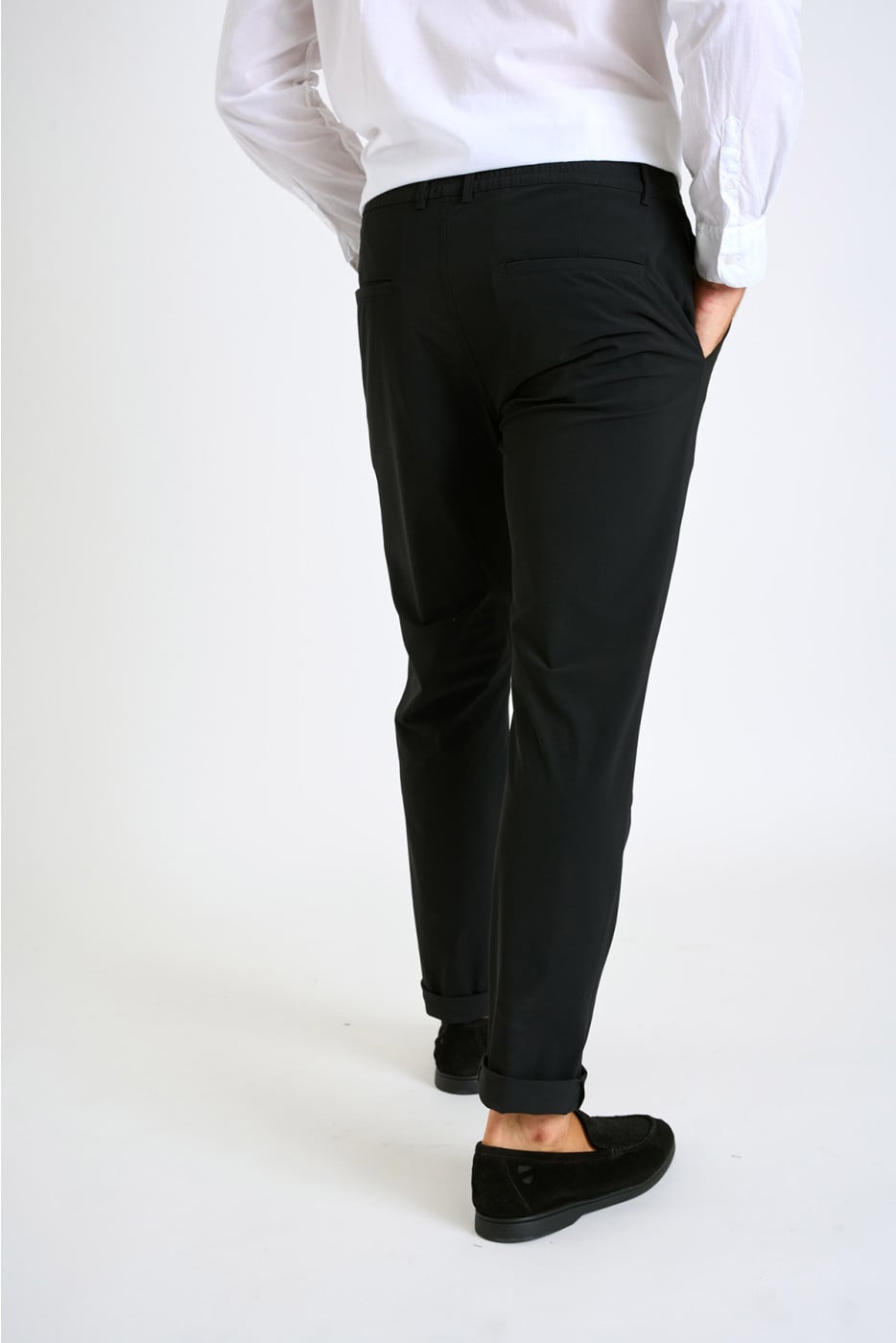 Pantalon Noir Serge Lescada - 6