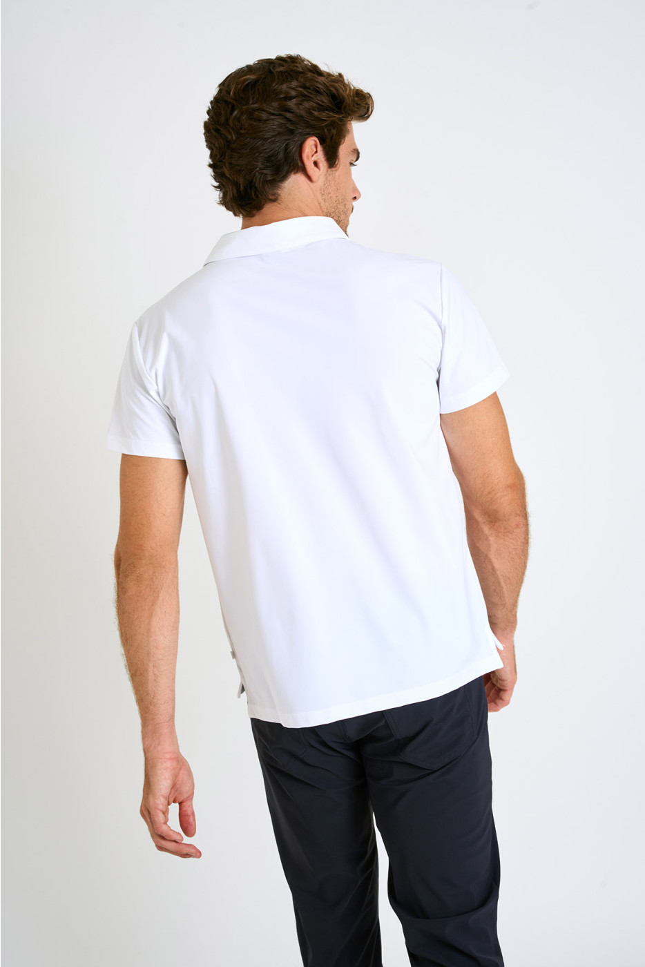 Polo blanc VASCO BAIABLUE - 2