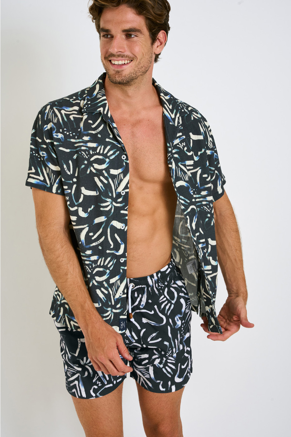 Chemise bleu STEFANO VENETO - 3