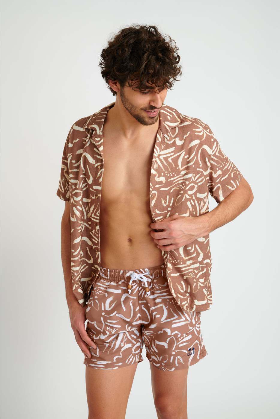 Chemise marron STEFANO VENETO - 2
