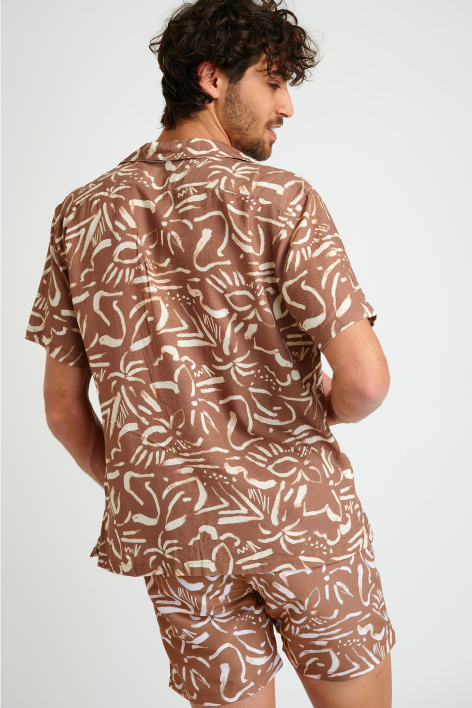 Chemise marron STEFANO VENETO - 3