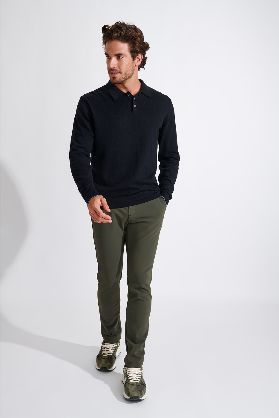 PULL POLO NOIR CEZAR MONZA - 4