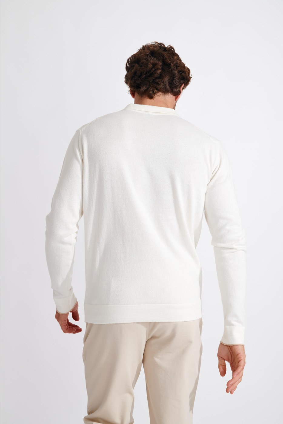 PULL POLO ECRU CEZAR MONZA - 7