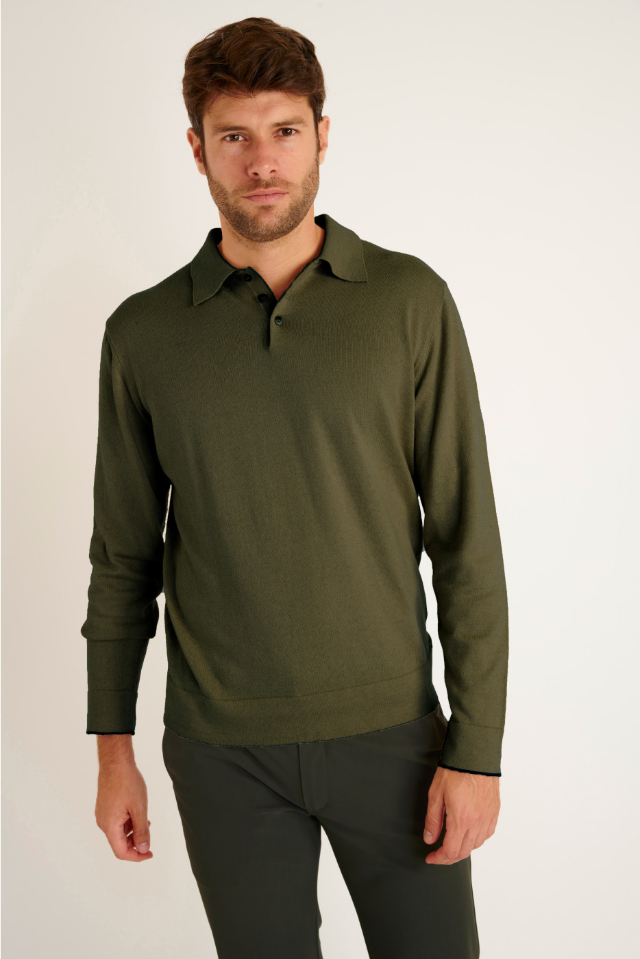 PULL KAKI BEIGE CEZAR MONZA - 2