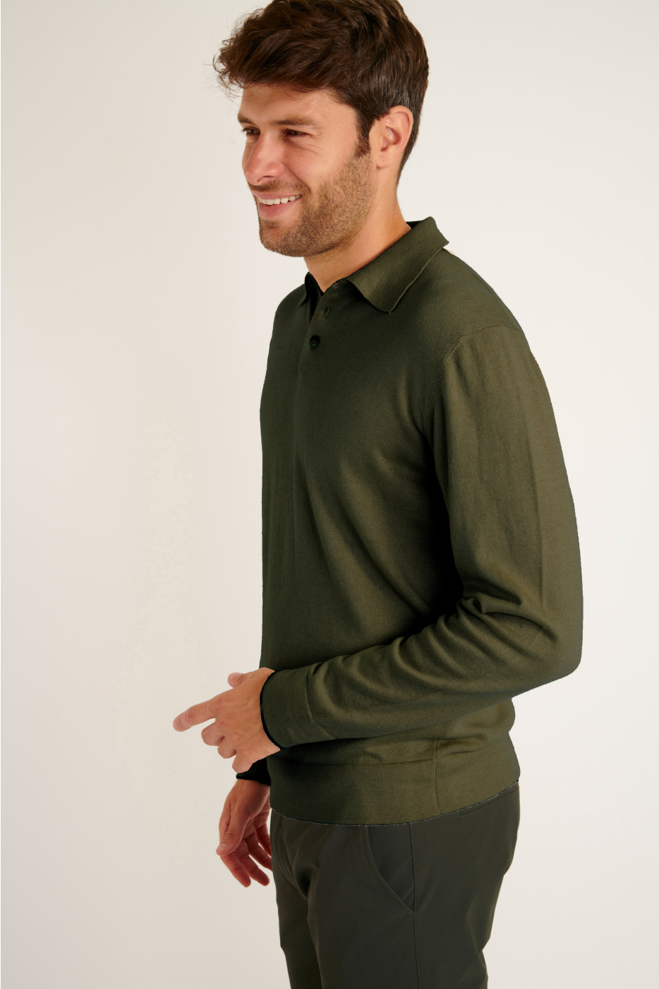PULL KAKI BEIGE CEZAR MONZA - 4