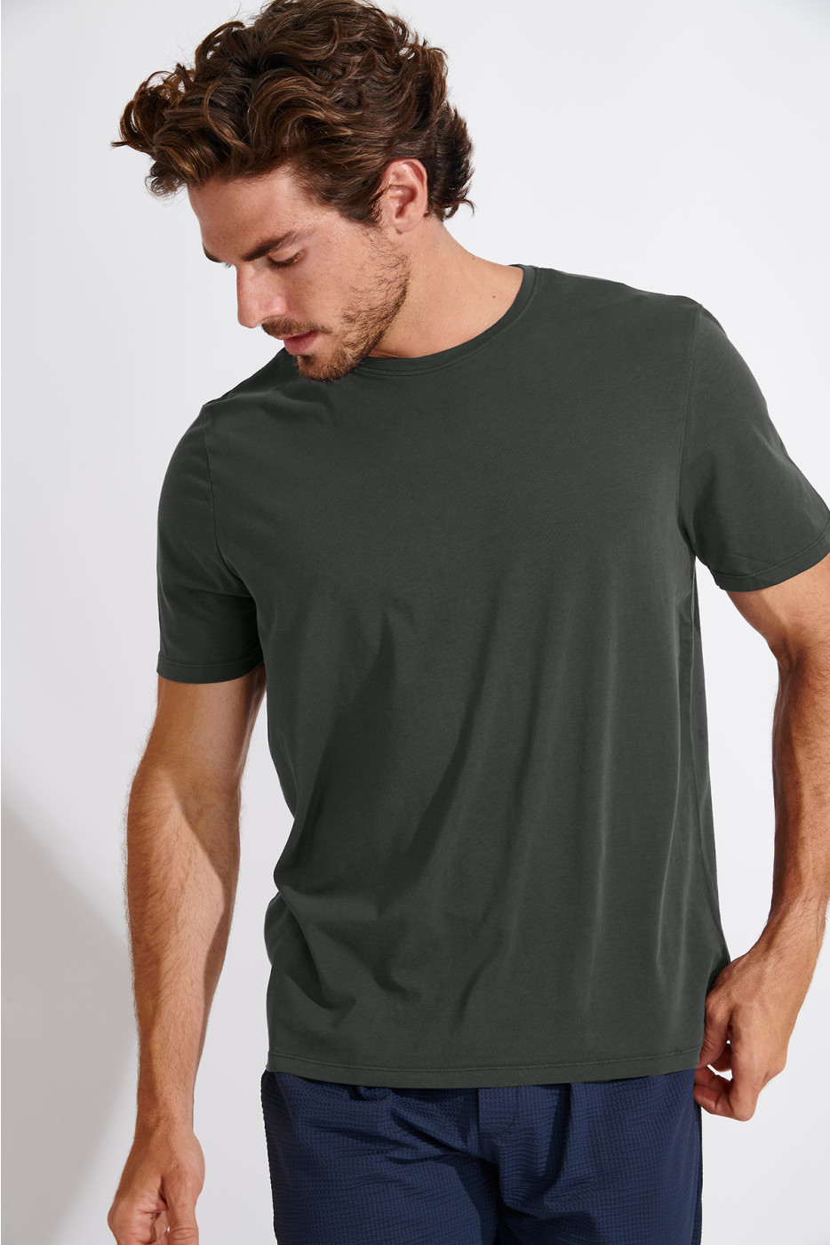 T-shirt vert sapin FILIPO TERZO - 2