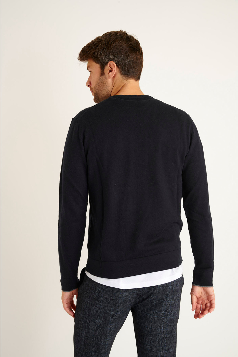 PULL EN MAILLE MARINE LORIS MONZA - 6
