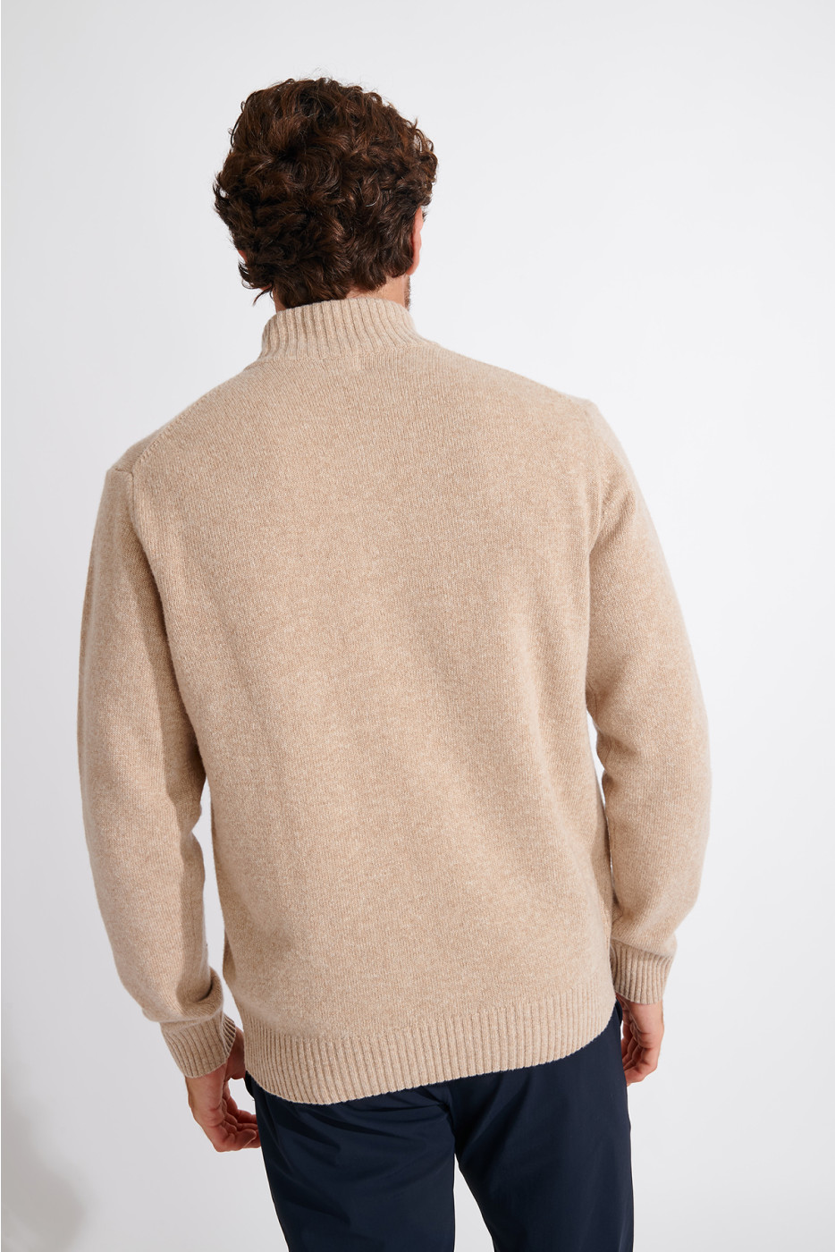 PULL CAMIONNEUR BEIGE MARCO TREVISE - 5