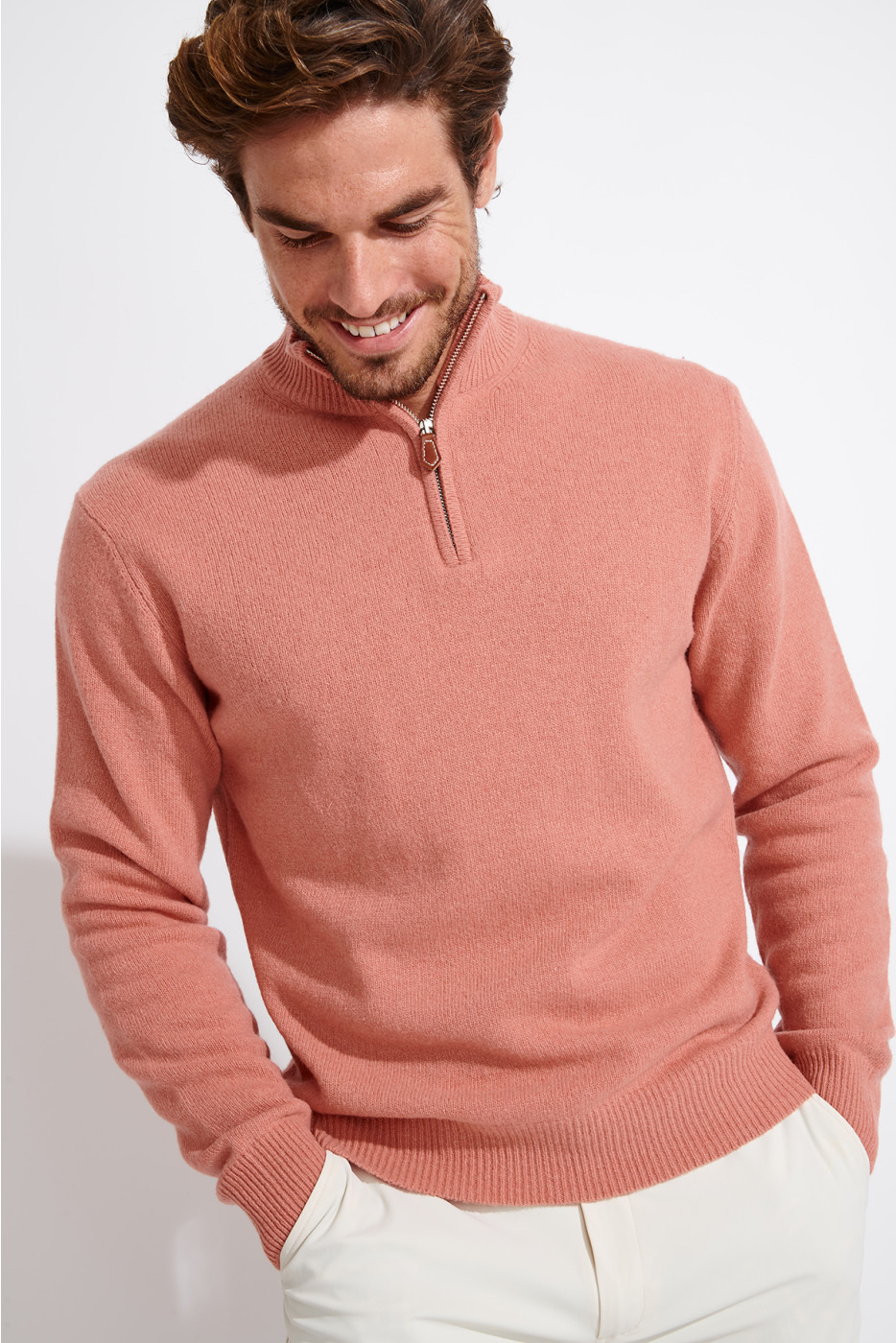 PULL CAMIONNEUR ROSE MARCO TREVISE - 1
