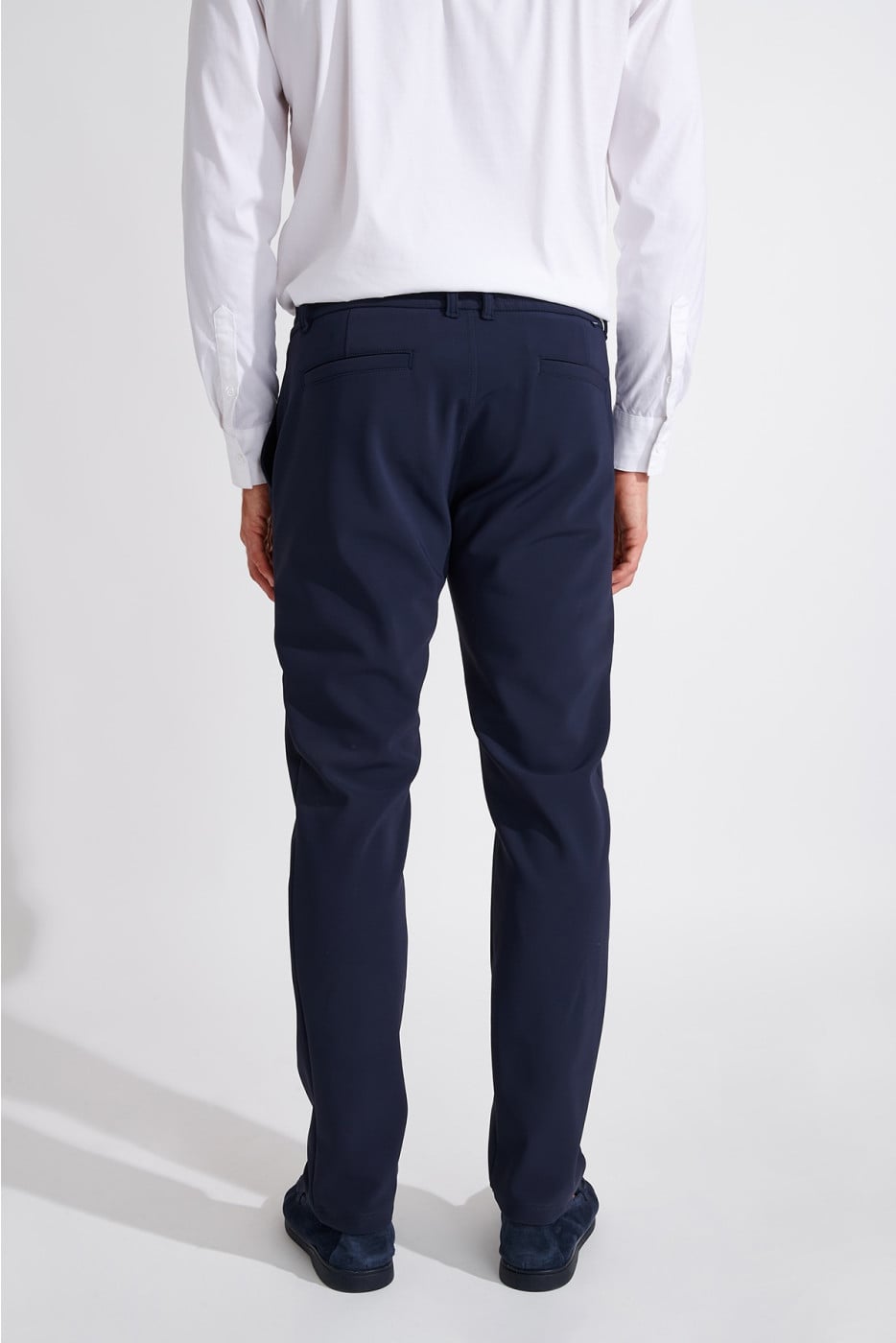 Pantalon marine SERGE MEGEVE - 7