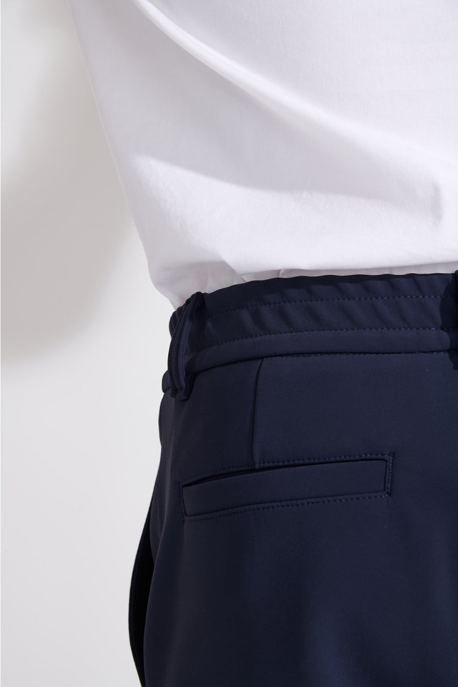 Pantalon marine SERGE MEGEVE - 3