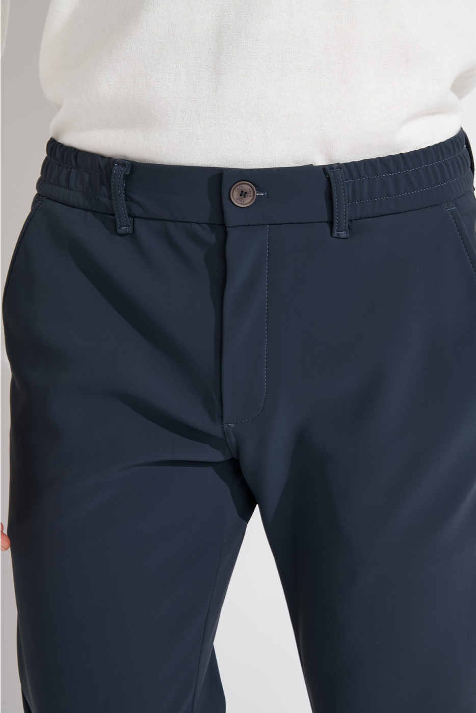 Pantalon gris SERGE MEGEVE - 4