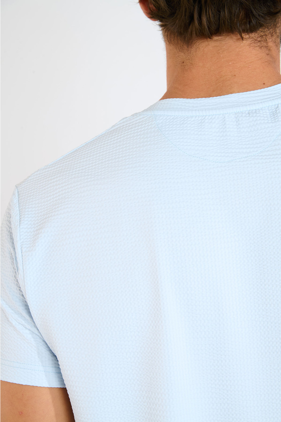 T shirt technique bleu ciel CYRIL TRIESTE - 9