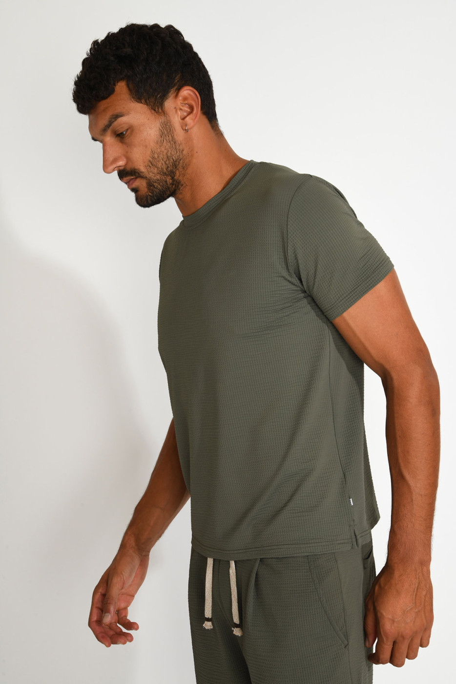 T shirt technique kaki CYRIL TRIESTE - 7