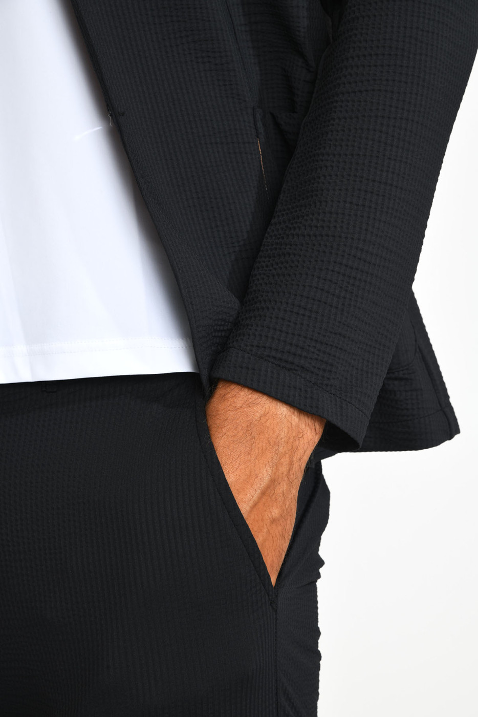 Veste de costume noir technique NIKO TRIESTE - 13