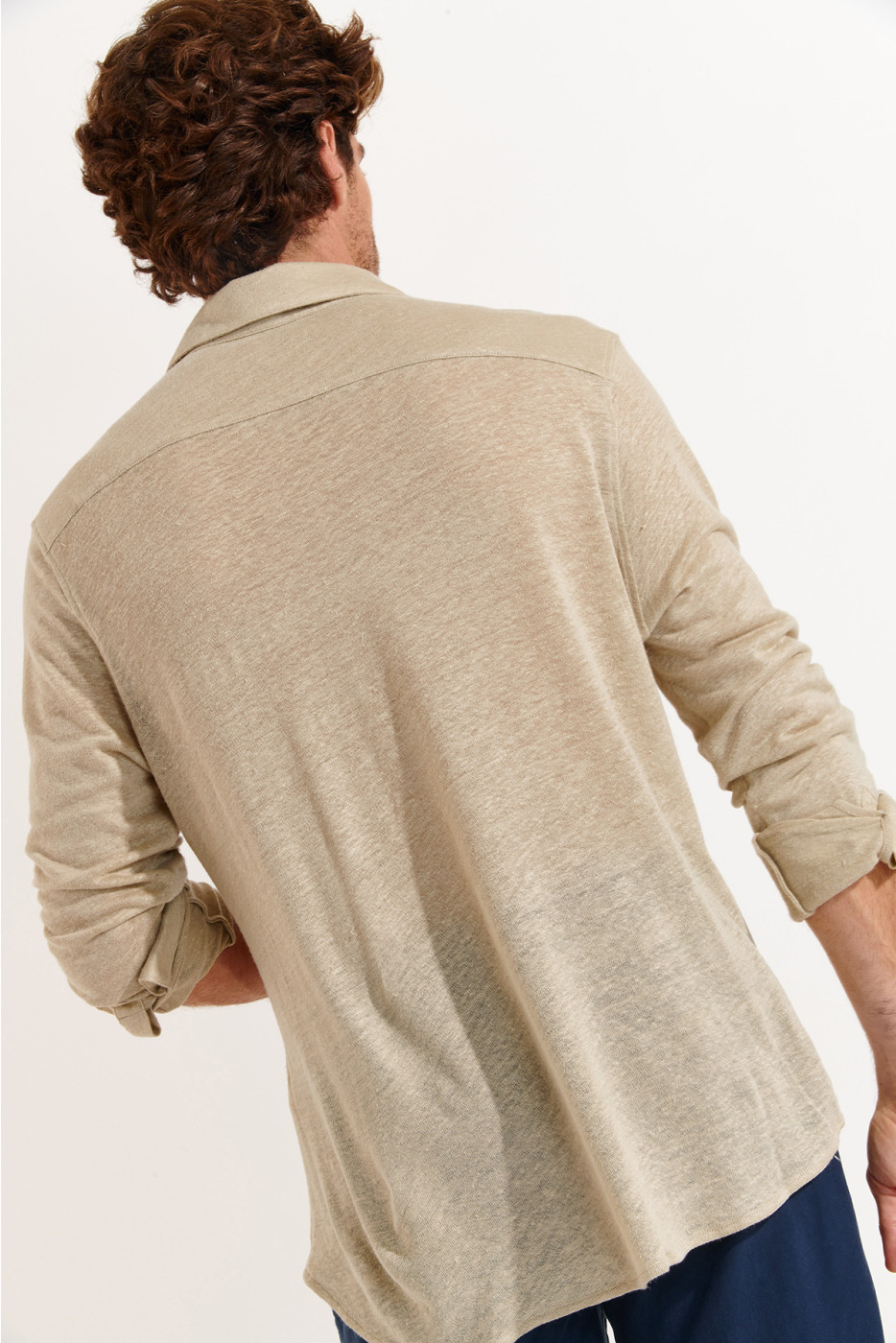 Chemise beige ALAIN LIN