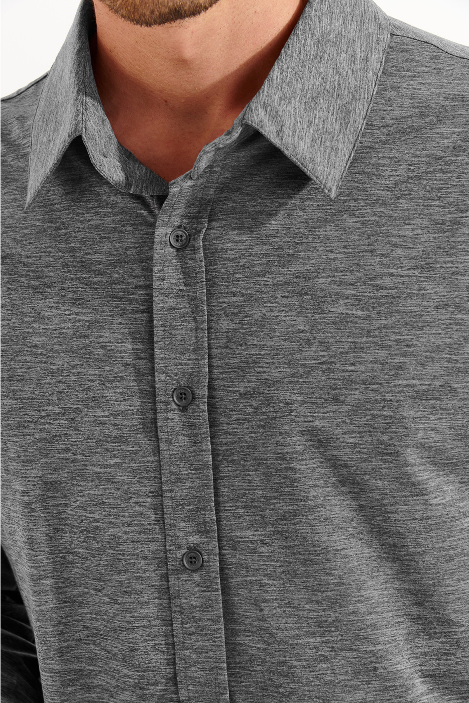 Chemise gris anthracite ALAIN ORSINI