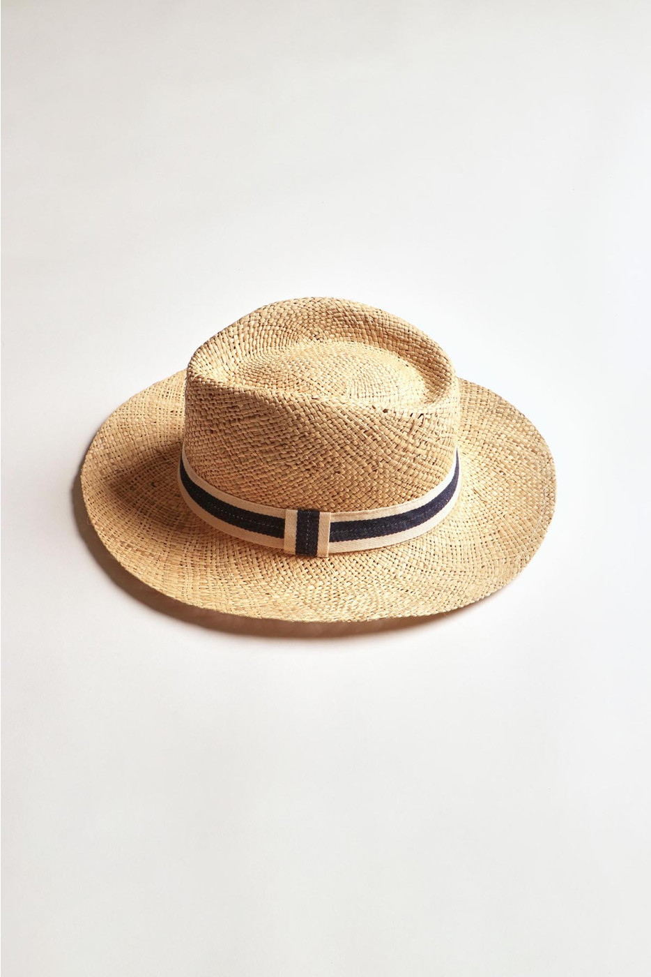 Chapeau naturel et marine MALLO CASANOVA - 2