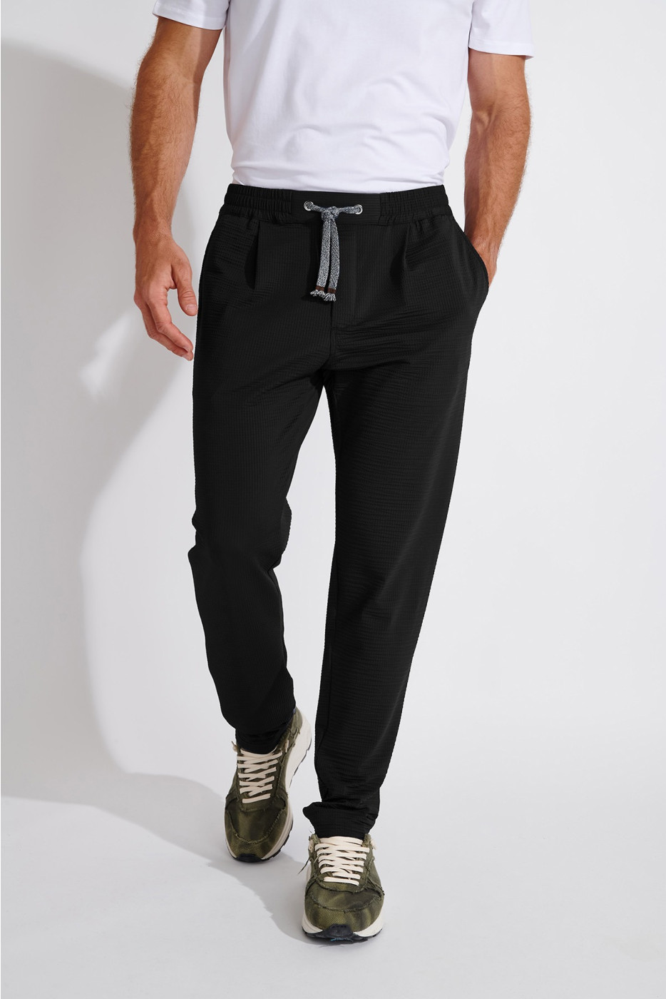 Pantalon noir PAOLO TRIESTE - 6