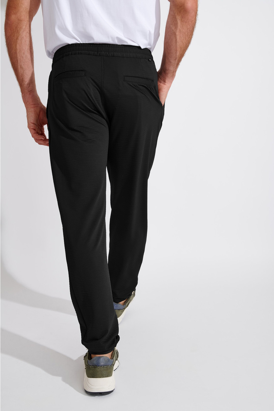 Pantalon noir PAOLO TRIESTE - 5