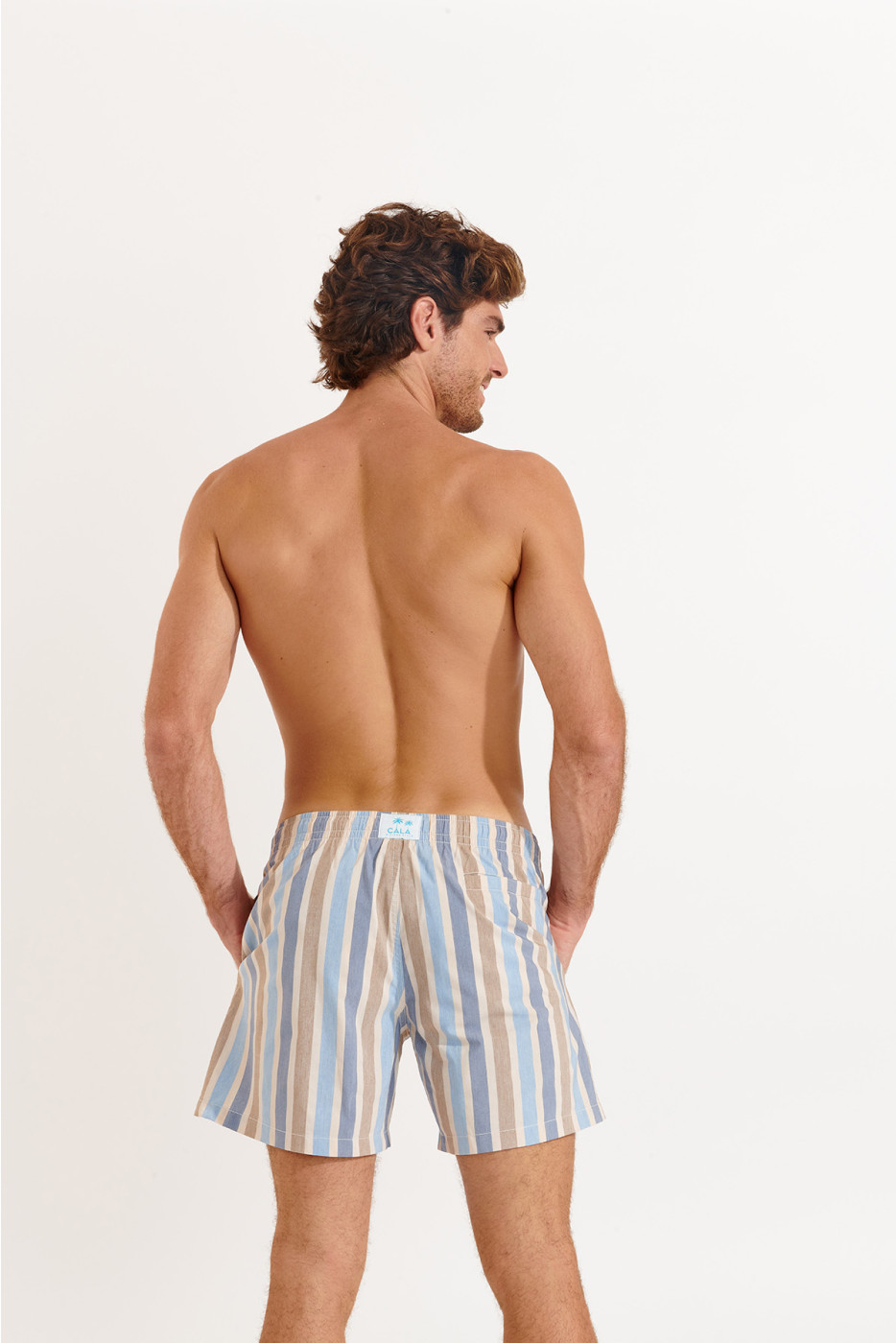 Short de bain à rayures SWIMSHORT CALABRE - 6