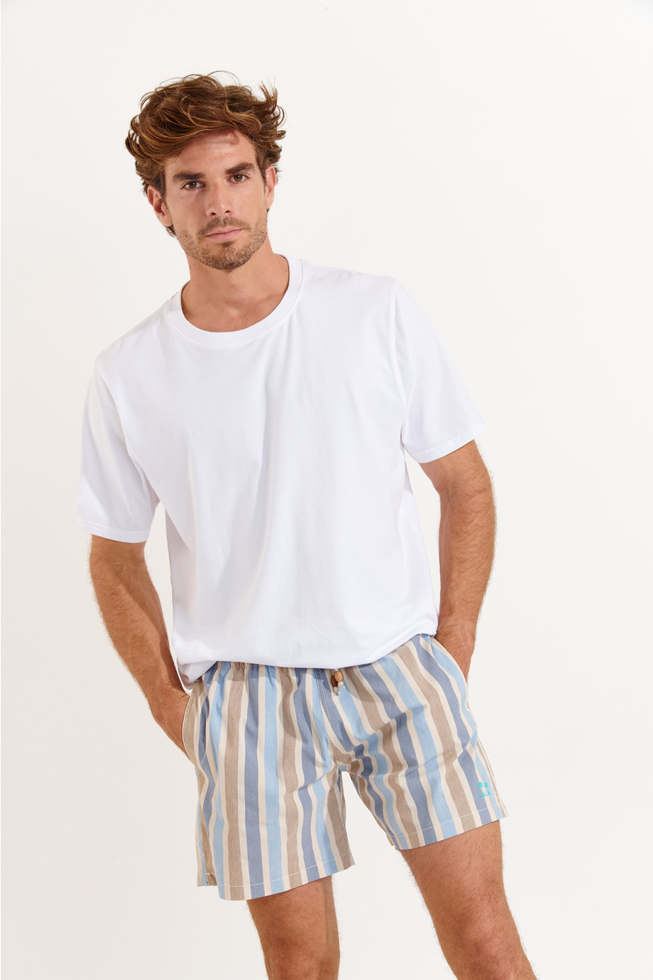 Short de bain à rayures SWIMSHORT CALABRE - 7