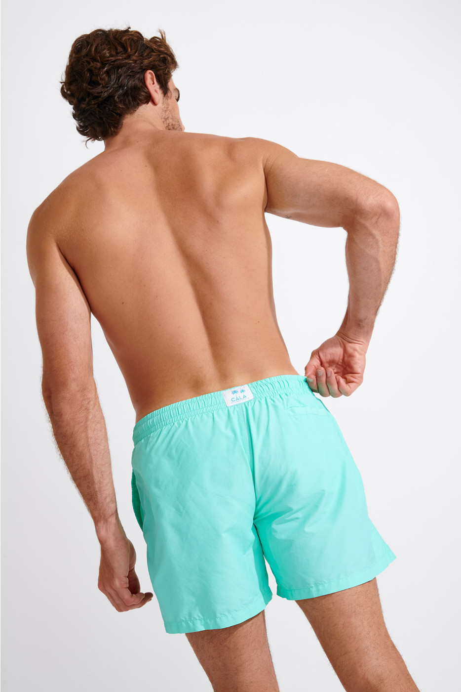 Short de bain vert d'eau SWIMSHORT SANTO - 5