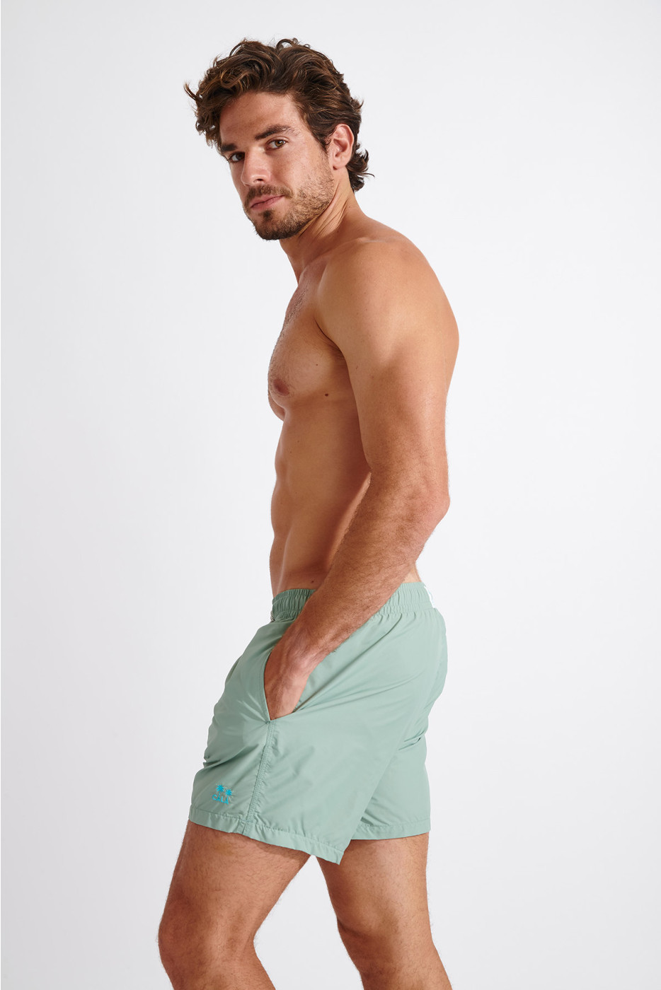 Short de bain vert SWIMSHORT SANTO - 7