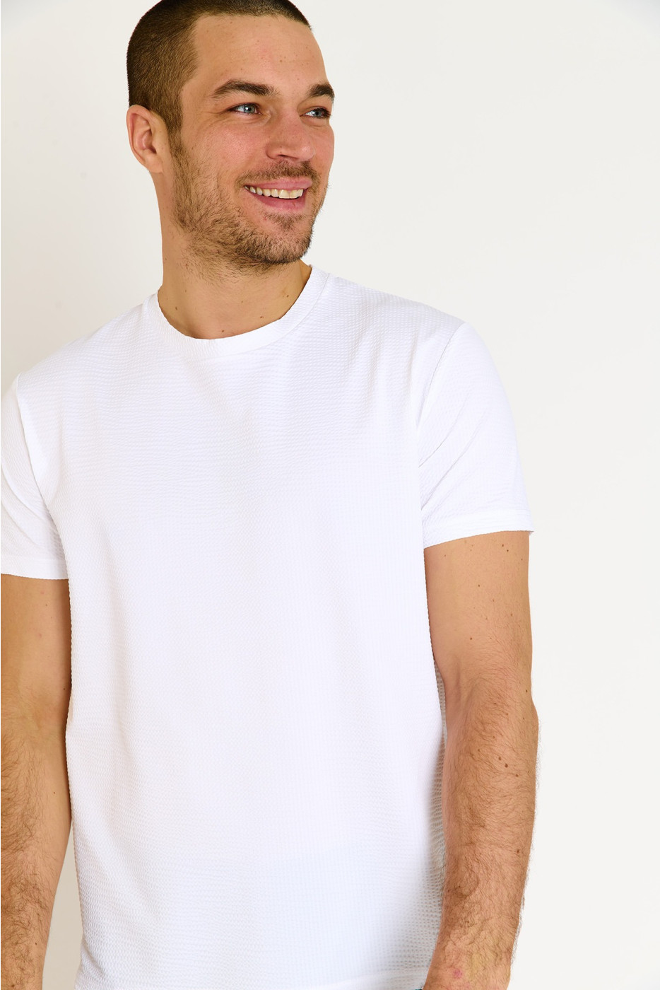 T shirt technique blanc CYRIL TRIESTE - 5