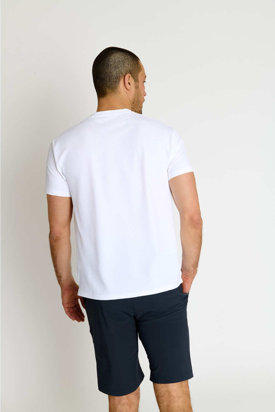 T shirt technique blanc CYRIL TRIESTE - 4