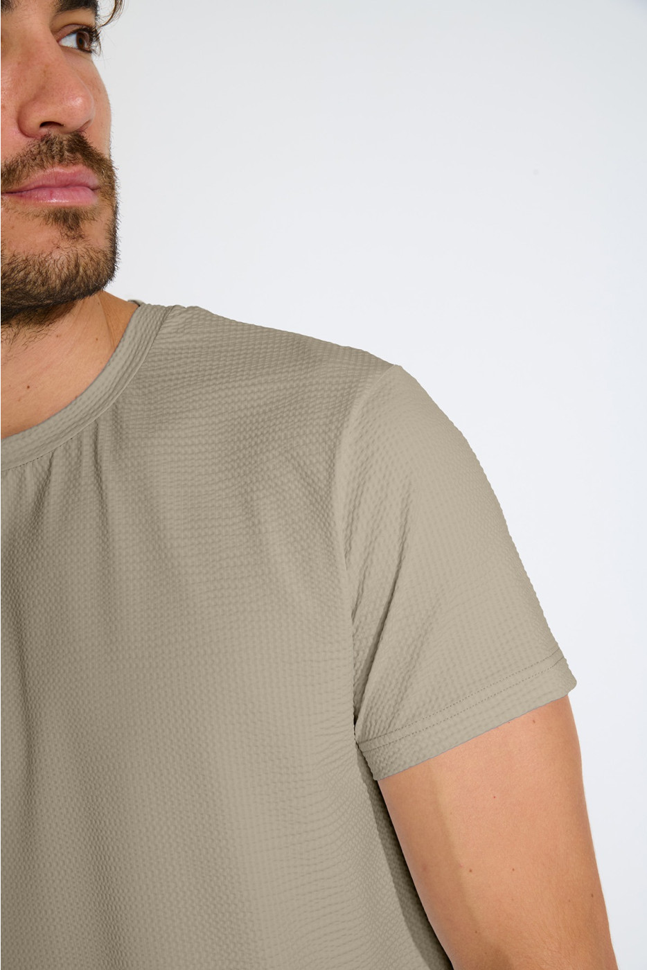 T shirt technique beige CYRIL TRIESTE - 2