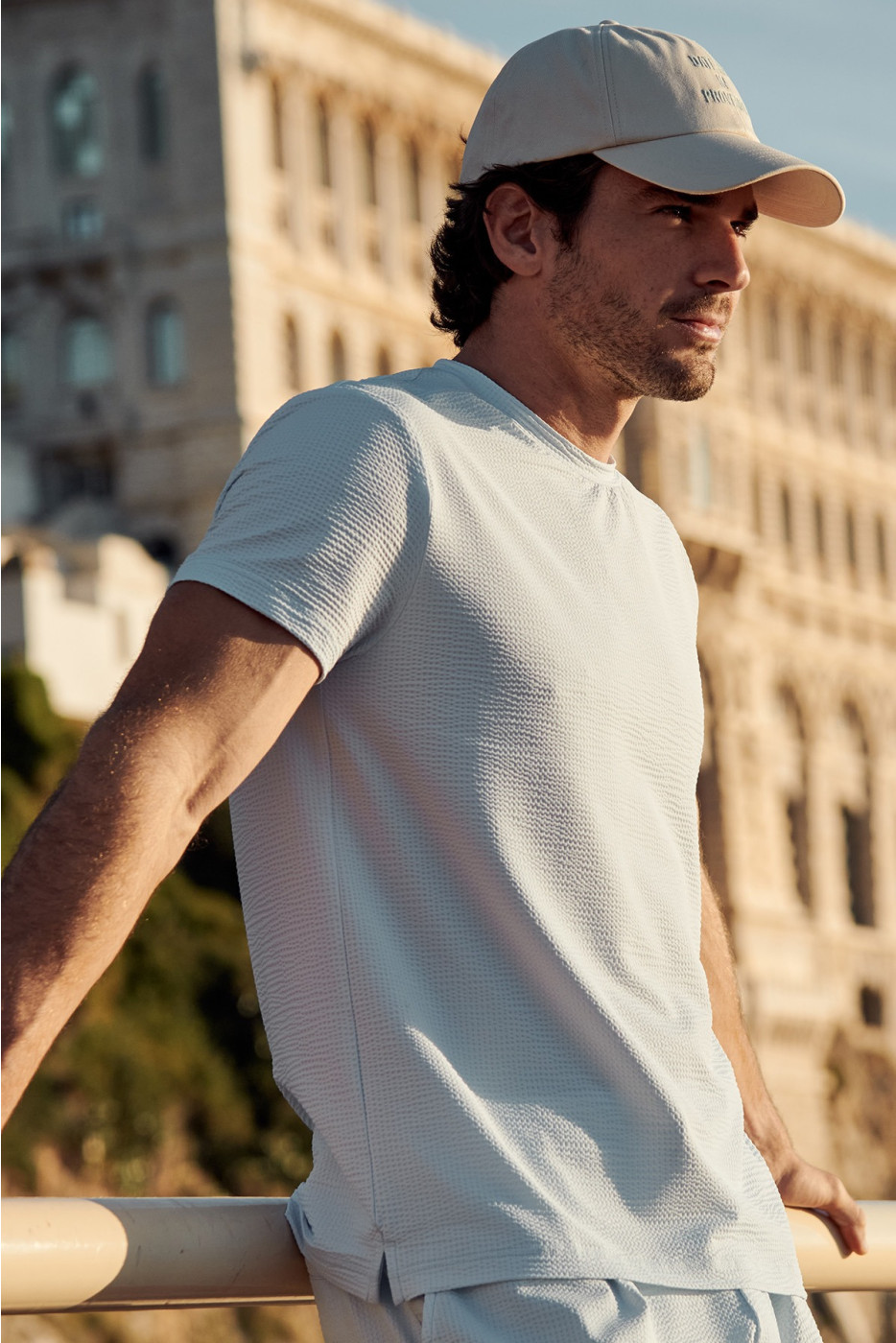 T shirt technique bleu ciel CYRIL TRIESTE - 3