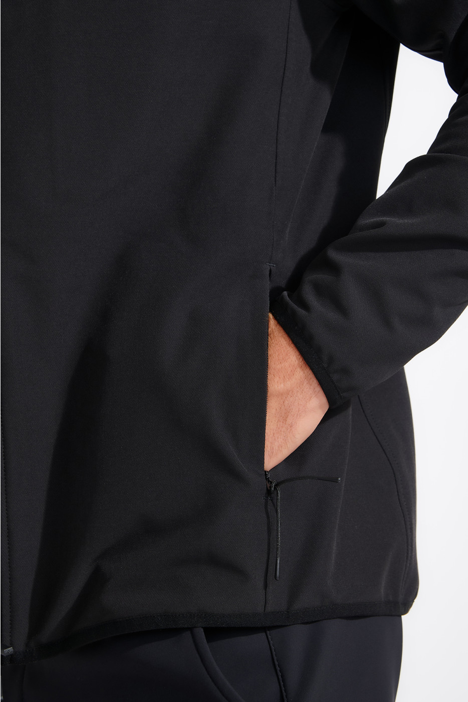 Blouson noir JULIANO SONCINO - 8