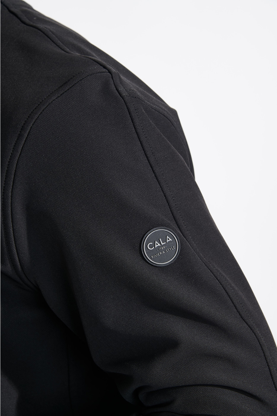 Blouson noir JULIANO SONCINO - 6