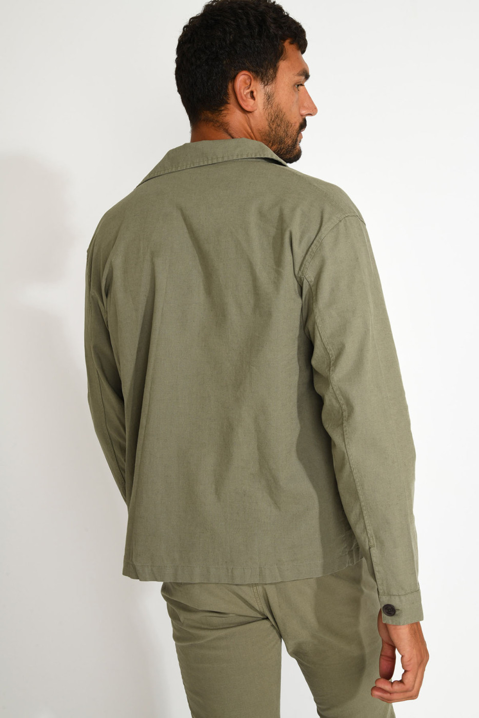 Surchemise kaki EMILE CESANO - 2