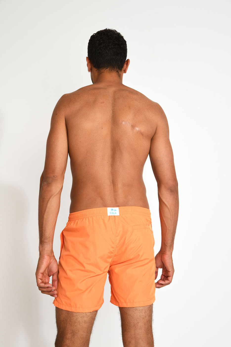 Short de bain orange EMILIO ASTI - 3