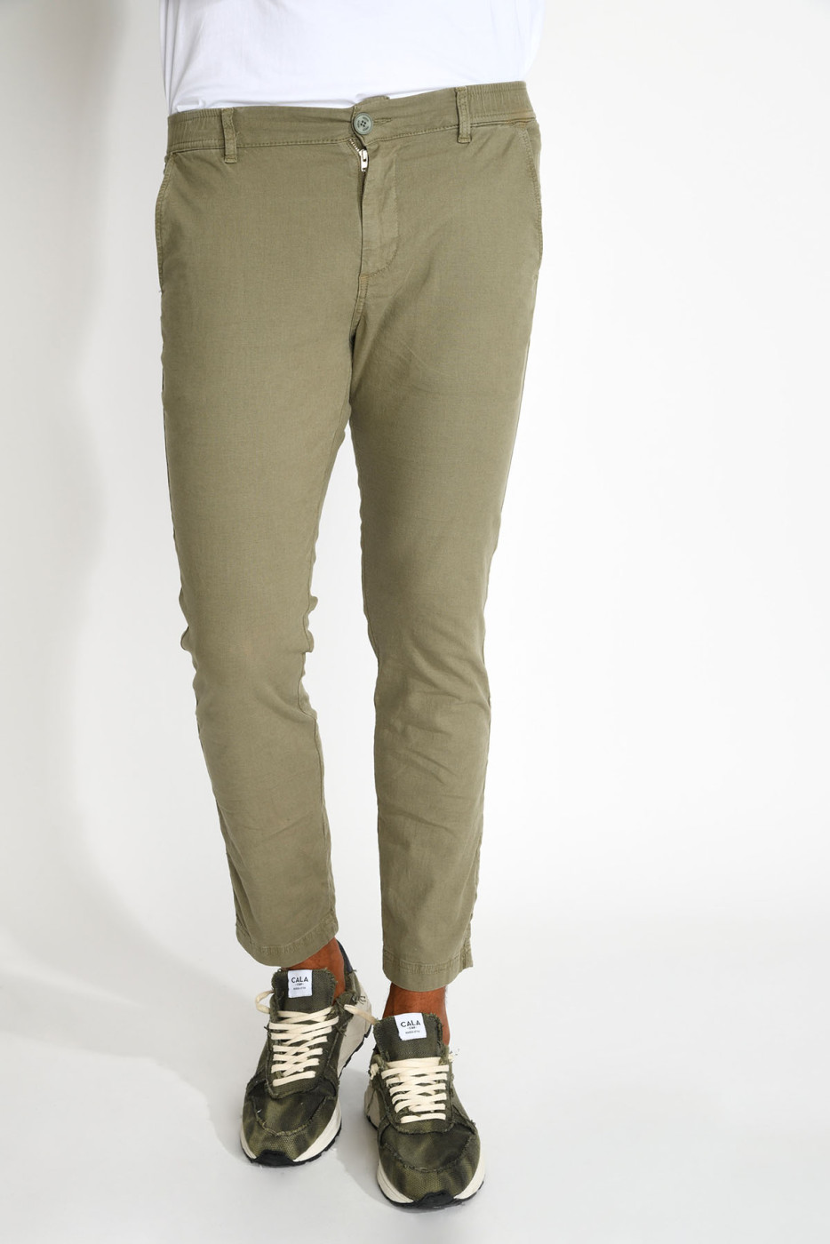 Pantalon kaki ETIENNE CESANO - 6
