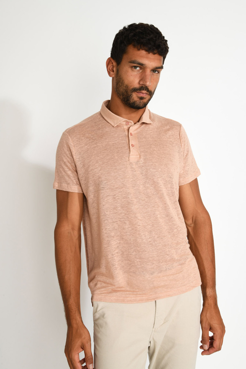 Polo FRANCOIS LIN rose
