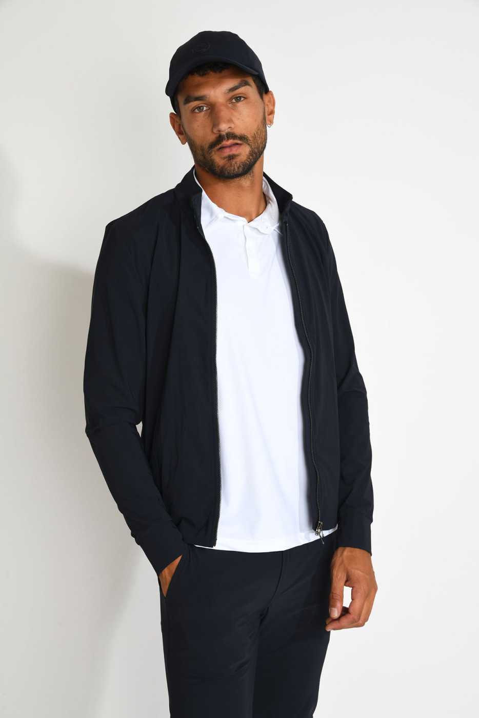 Veste bleu marine IVANO LESCADA - 5