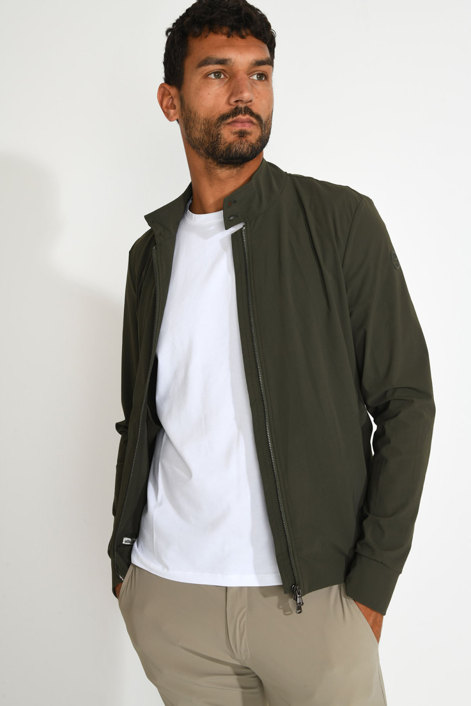 Veste kaki IVANO LESCADA - 1