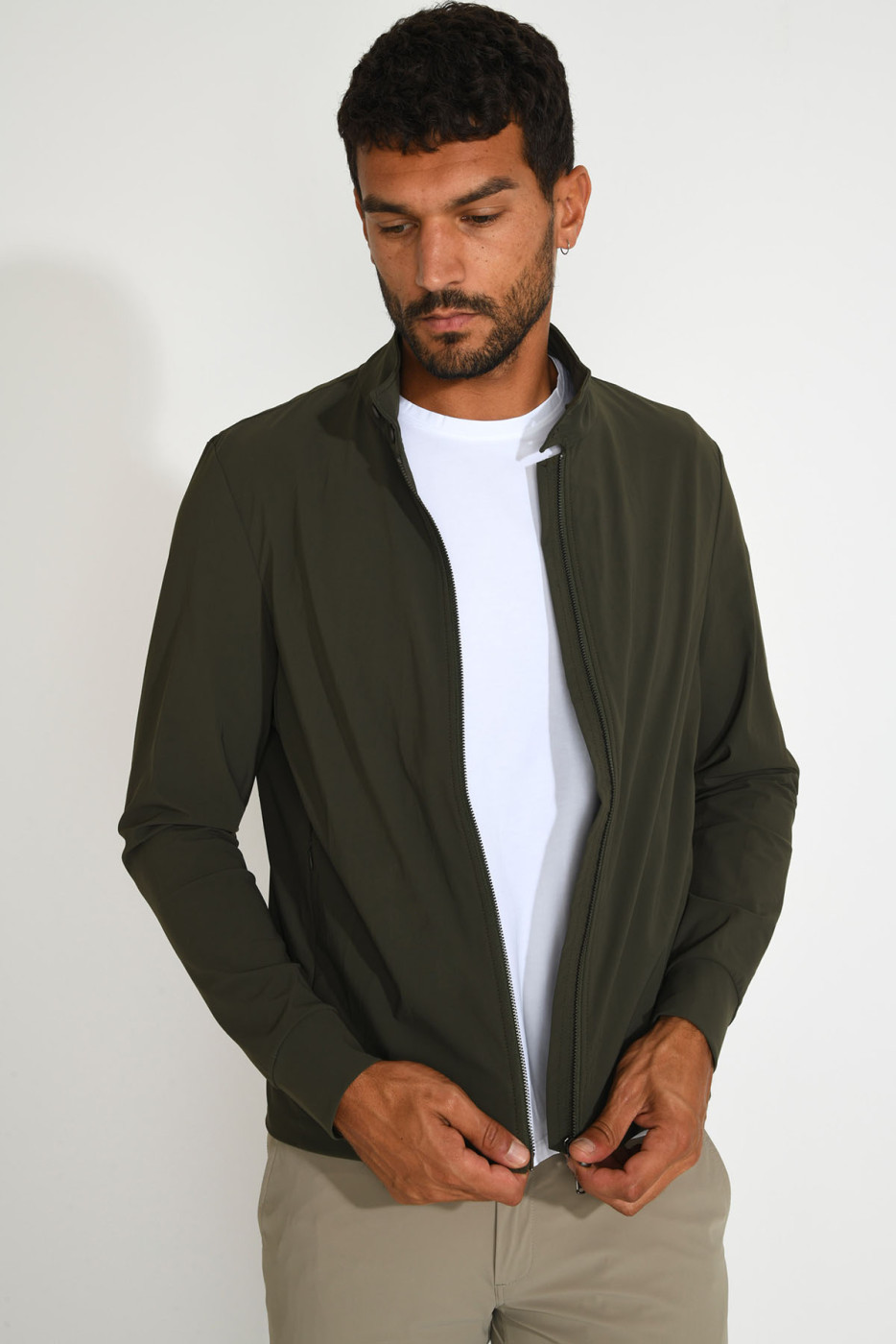 Veste kaki IVANO LESCADA - 5