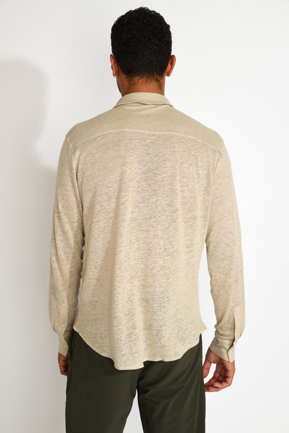Chemise beige JEAN LIN - 3