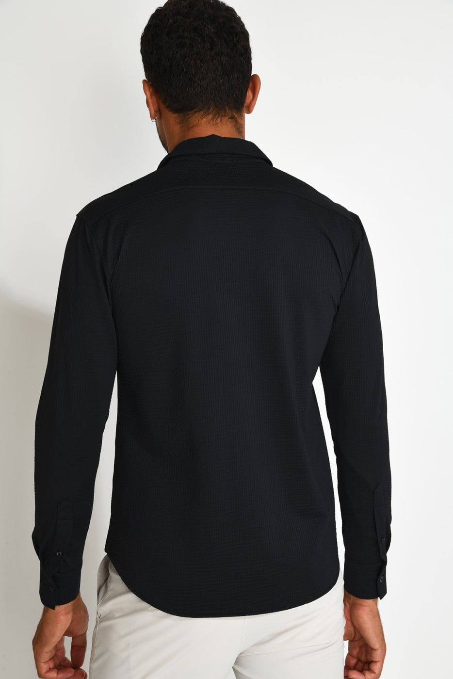 Chemise technique noir JEAN TRIESTE - 3